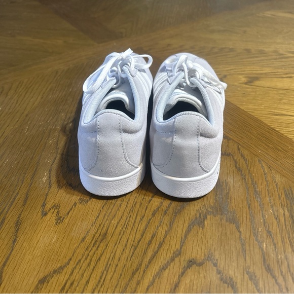 Adidas Womens VL Court 2.0 F35130 Light Gray And White Sneakers Shoes Size 9 - Picture 4 of 6